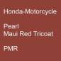 Preview: Honda-Motorcycle, Pearl Maui Red Tricoat, PMR.